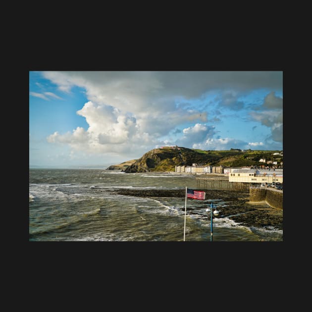 Seafront Promenade & Constitution Hill - Coastal Scenery - Aberystwyth by Harmony-Mind