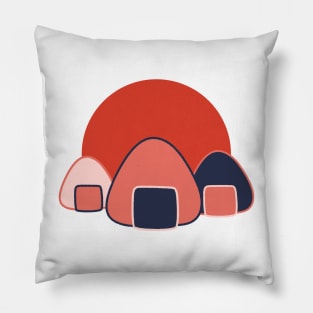 Onigiri circle Pillow