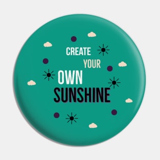 Make Your Own Sunshine Pin