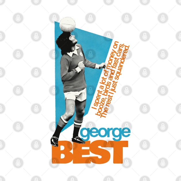 George Best - Retro Fan Artwork by unknown_pleasures