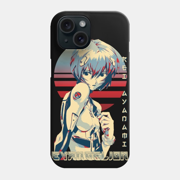 Rei Ayanami Phone Case by Retrostyle