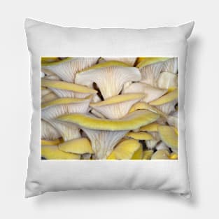 Golden oyster mushrooms Pillow