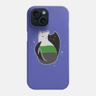 Neutrois Cat LGBT Pride Flag Phone Case