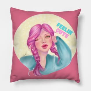 Feelin' Cute Pillow