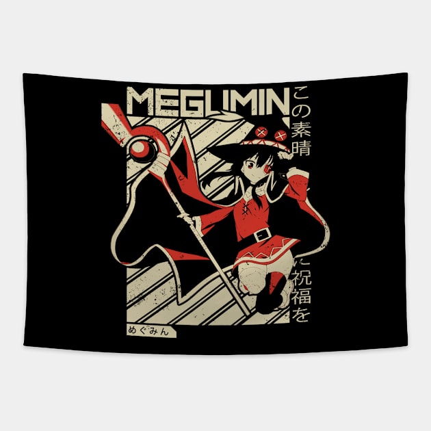 Megumin - Kono Subarashii, Anime Shirt - Megumin - Tapestry