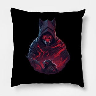 NINJA FOX ART WORK Pillow