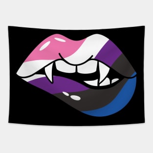 Vampire lips Tapestry