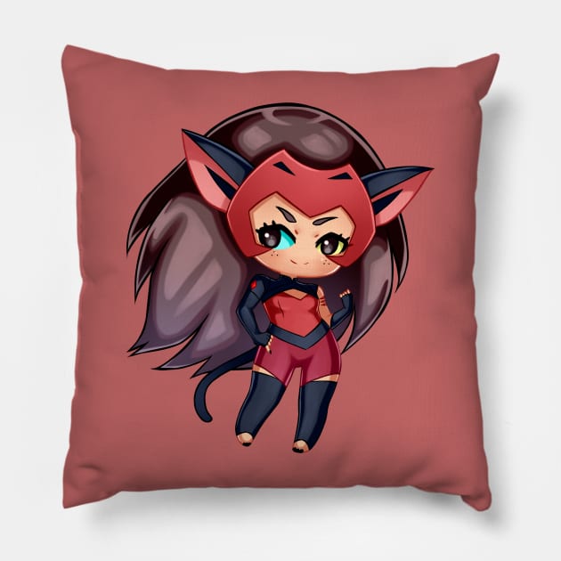 Catra Pillow by HellaKumii