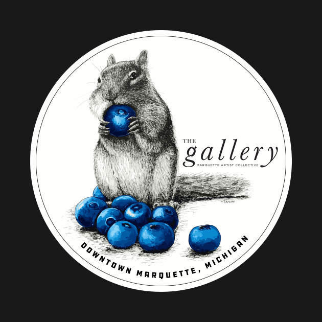 Disover Blueberry Chipmunk - Gallery - T-Shirt