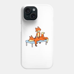 Fox massages - Physiotherapy Phone Case