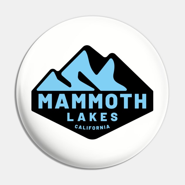 Mammoth Lakes California Pin by TravelBadge