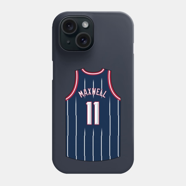 Vernon Maxwell Houston Jersey Qiangy Phone Case by qiangdade