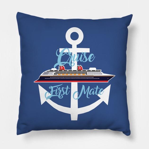 Magical Cruise First Mate Pillow by Lunamis