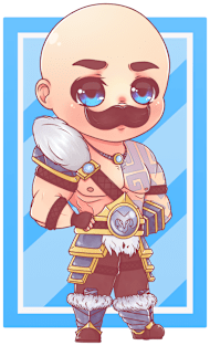 Chibi Lord Braum Magnet