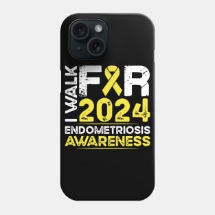 Endometriosis Awareness Walk 2024 Phone Case