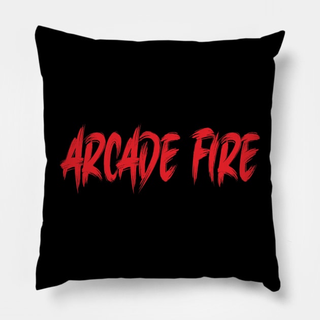 Arcade Fire Pillow by beach wave