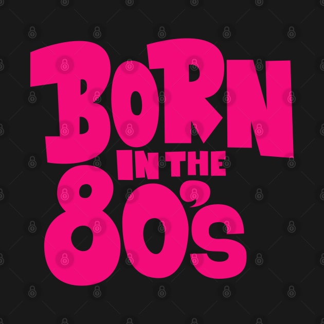 Born in the 80`s illustration by Boogosh