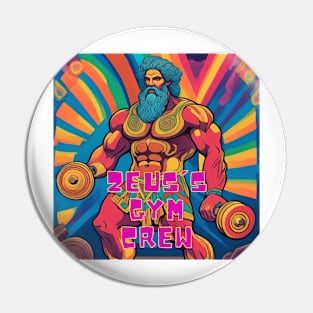 Zeus´s gym crew Pin