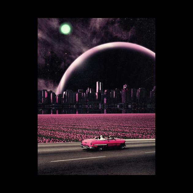 What's Our Next Stop?  - Space Aesthetic, Retro Futurism, Sci Fi by jessgaspar