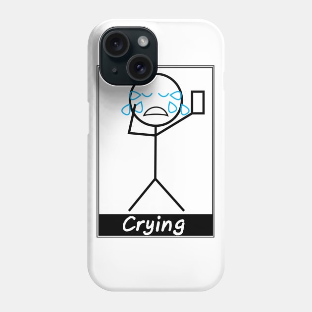 Crying Phone Case by setfree