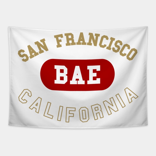 San Francisco Bae II Tapestry by sportlocalshirts