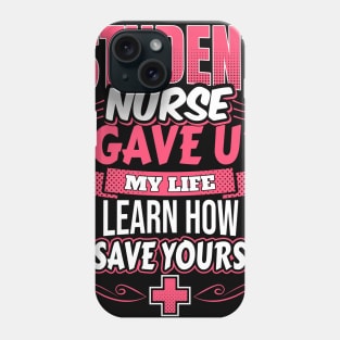 student nurse Phone Case