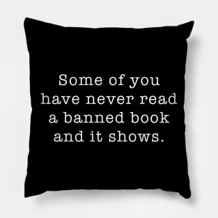 Read Banned Books Pillow