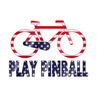 Bicycle / Pinball USA T-Shirt