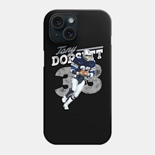 Vintage Tony Dorsett Dallas Retro Phone Case