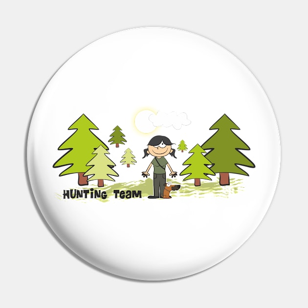 Hunting Pin by DWG