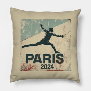 Paris 2024, SWORDPLAY, Athletics Pillow