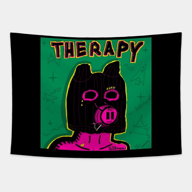 therapy Tapestry by cavepig