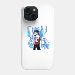 horo horo in artic ice permafrost attack in shaman king anime ecopop Phone Case