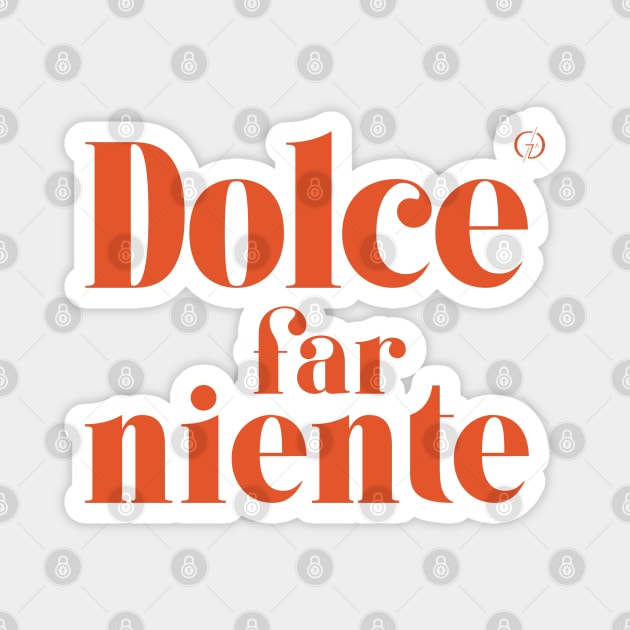 Dolce Far Niente #10 - Slow Vacation Magnet by Atelier Gaudard