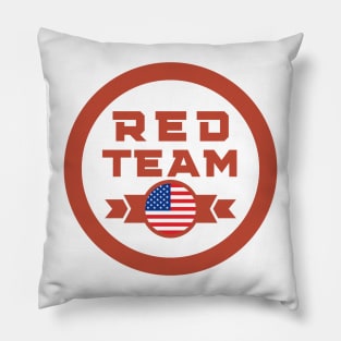 Cybersecurity Red Team USA Gamification Badge CTF Pillow