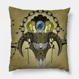 Awesome fantasy skull Pillow