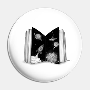 Portal to the universe b/w Pin