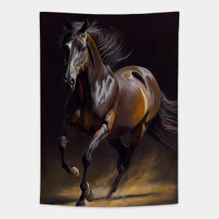 Hanoverian Horse - Oil Paint Tapestry