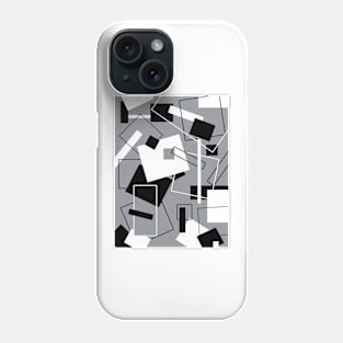 Black White & Grey 60's Style Phone Case