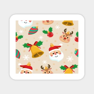 Christmas Pattern Magnet