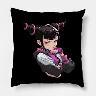 Street Fighter Juri Art Pillow