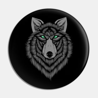 Vlone Wolf Pin