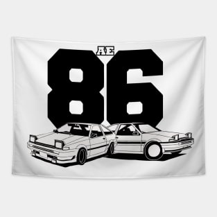 toyota sprinter ae86 Tapestry