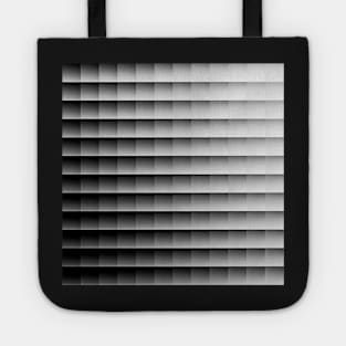 abstract grey squares Tote