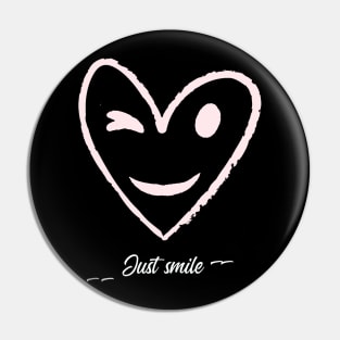 just smile Pin