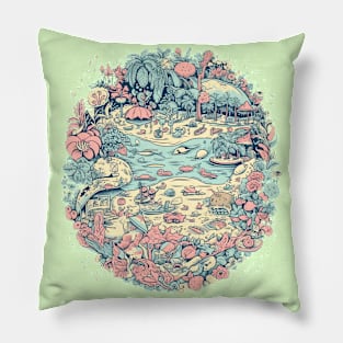 Sizzling Coastal Heat Pillow