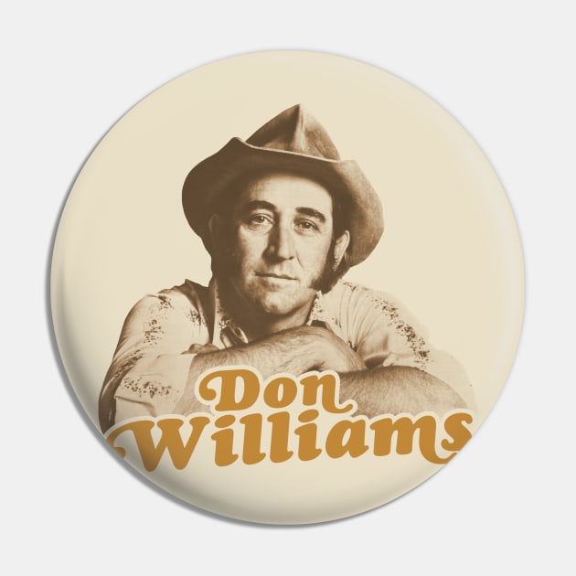 Don Williams ))(( Good Ole Country Boy Tribute Pin by darklordpug