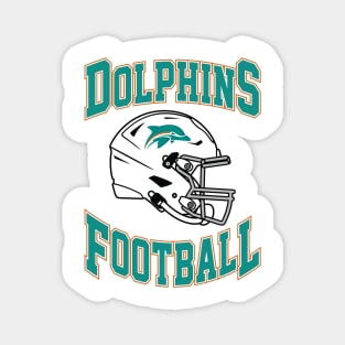 Miami Dolphins Football Team Magnet