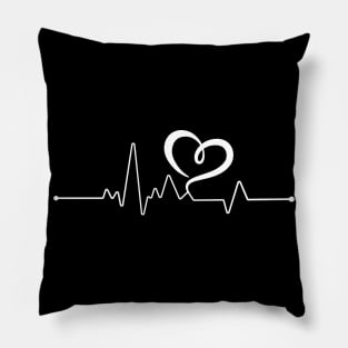 Heart Rate Or Heart Beat Pillow