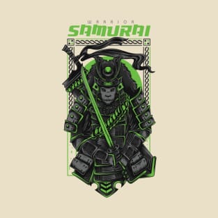 Warrior Samurai tee sirt T-Shirt